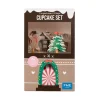 PME Cupcake Set Gingerbread Village Christmas 24st.** Clearance