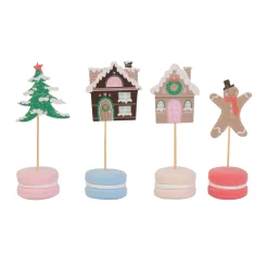 PME Cupcake Set Gingerbread Village Christmas 24st.** Clearance