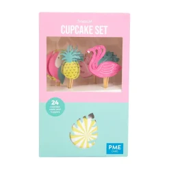PME Cupcake Set Tropical 24st.** Online