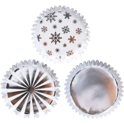 PME Cupcake Vormpjes Goud & Zilver 100st.