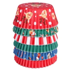 PME Cupcake Vormpjes Kerst Assortiment 100st. Clearance