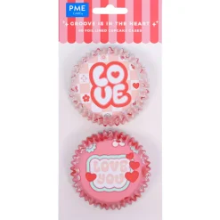PME Cupcake Vormpjes Love Ø52mm 60st. Best