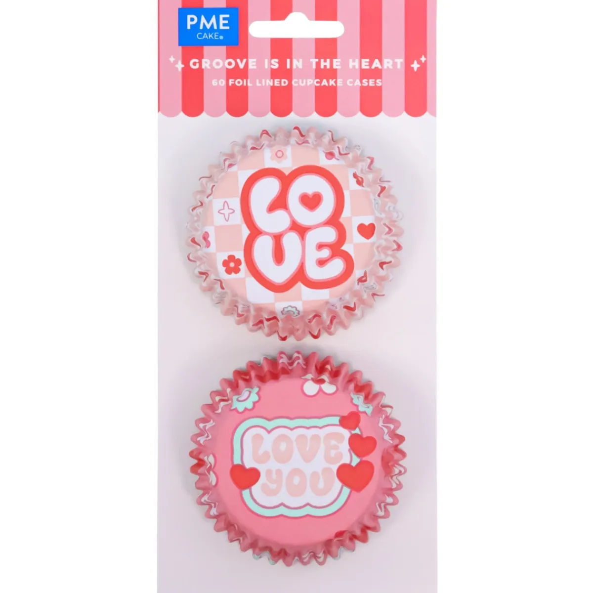 PME Cupcake Vormpjes Love Ø52mm 60st. Best