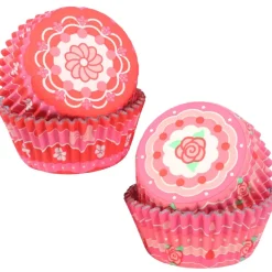 PME Cupcake Vormpjes Vintage Valentijn Ø52mm 60st. Discount