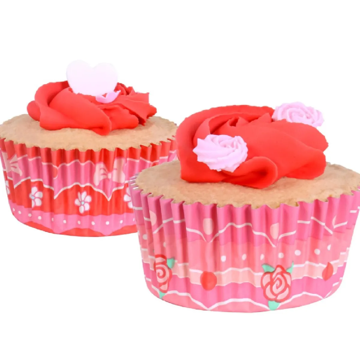 PME Cupcake Vormpjes Vintage Valentijn Ø52mm 60st. Discount