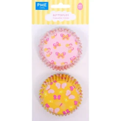 PME Cupcake Vormpjes Vlinder Ø52mm 60st. New