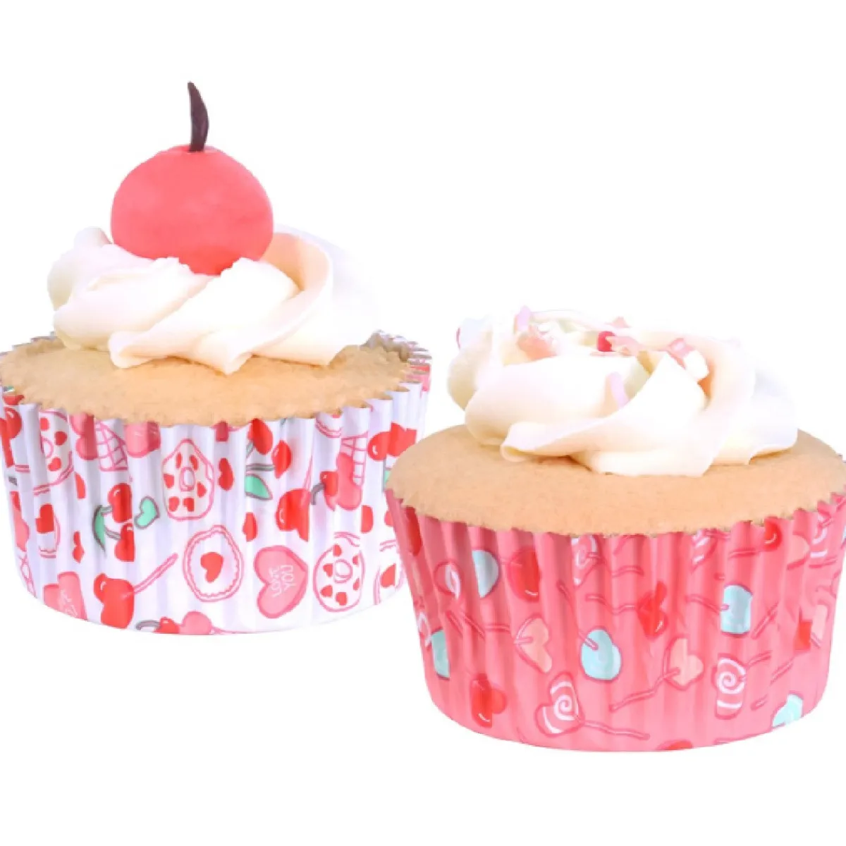 PME Cupcake Vormpjes Zoete Liefde Ø52mm 60st. New