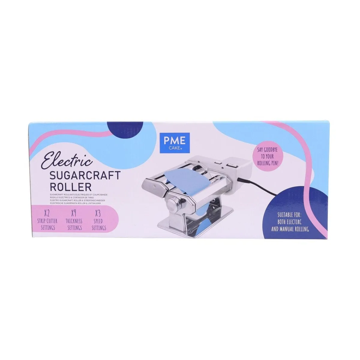 PME Electrische Fondant Roller & Strooksnijder** New