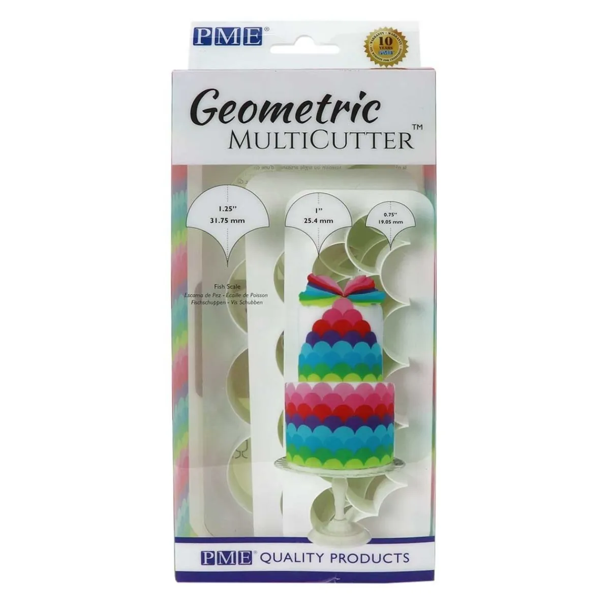 PME Geometric Cutter Fish Scale Set/3 Discount