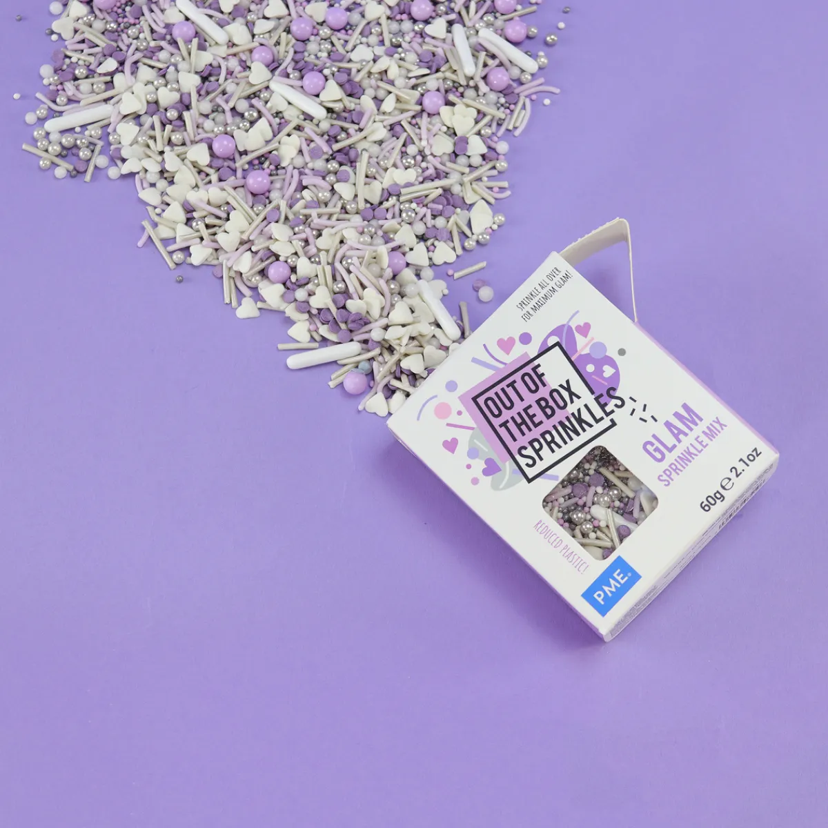PME Glamour Sprinkle Mix (Out of the Box) 60g Clearance