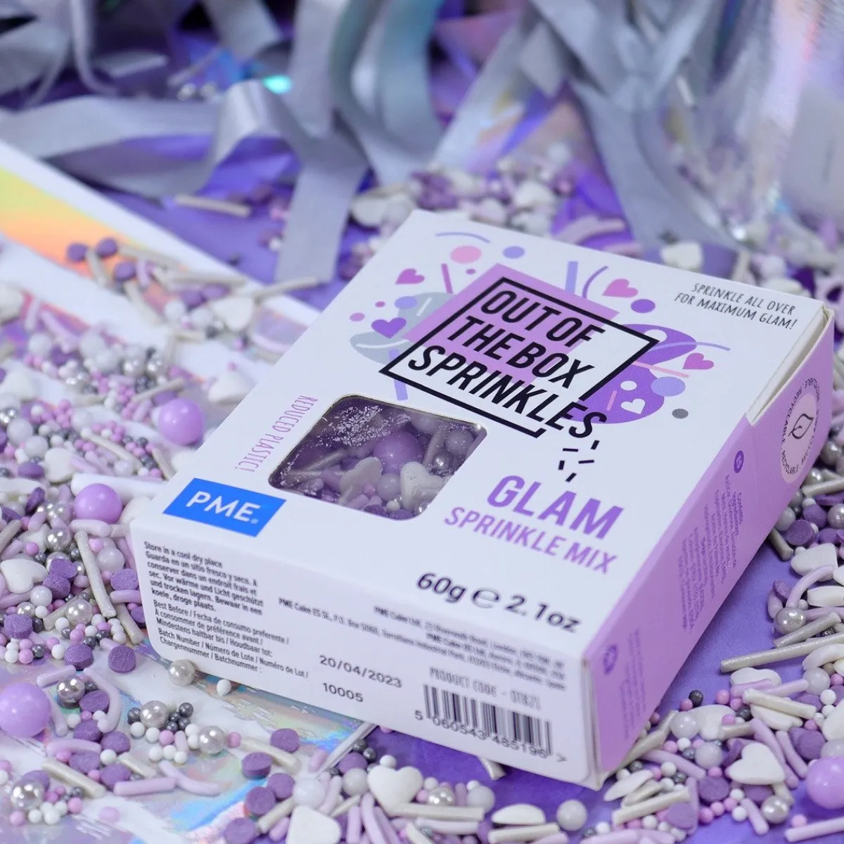 PME Glamour Sprinkle Mix (Out of the Box) 60g Clearance