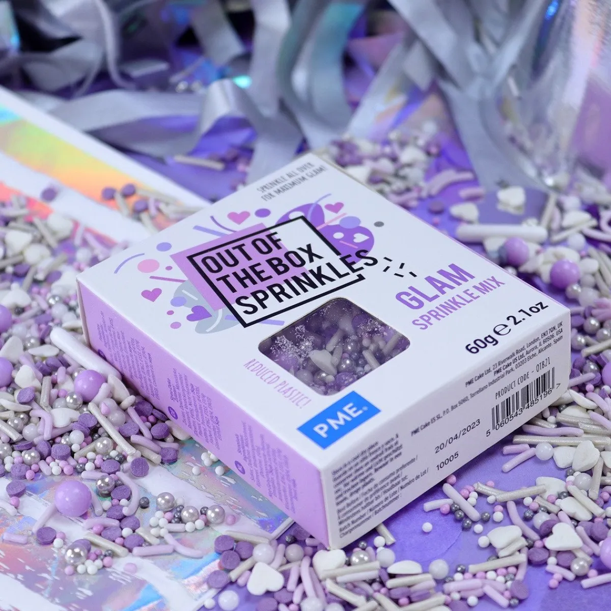 PME Glamour Sprinkle Mix (Out of the Box) 60g Clearance