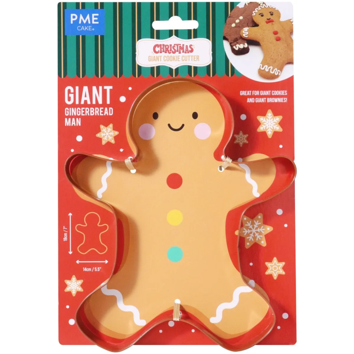 PME Grote Koekjes Uitsteker Gingerbread 18x14cm Clearance