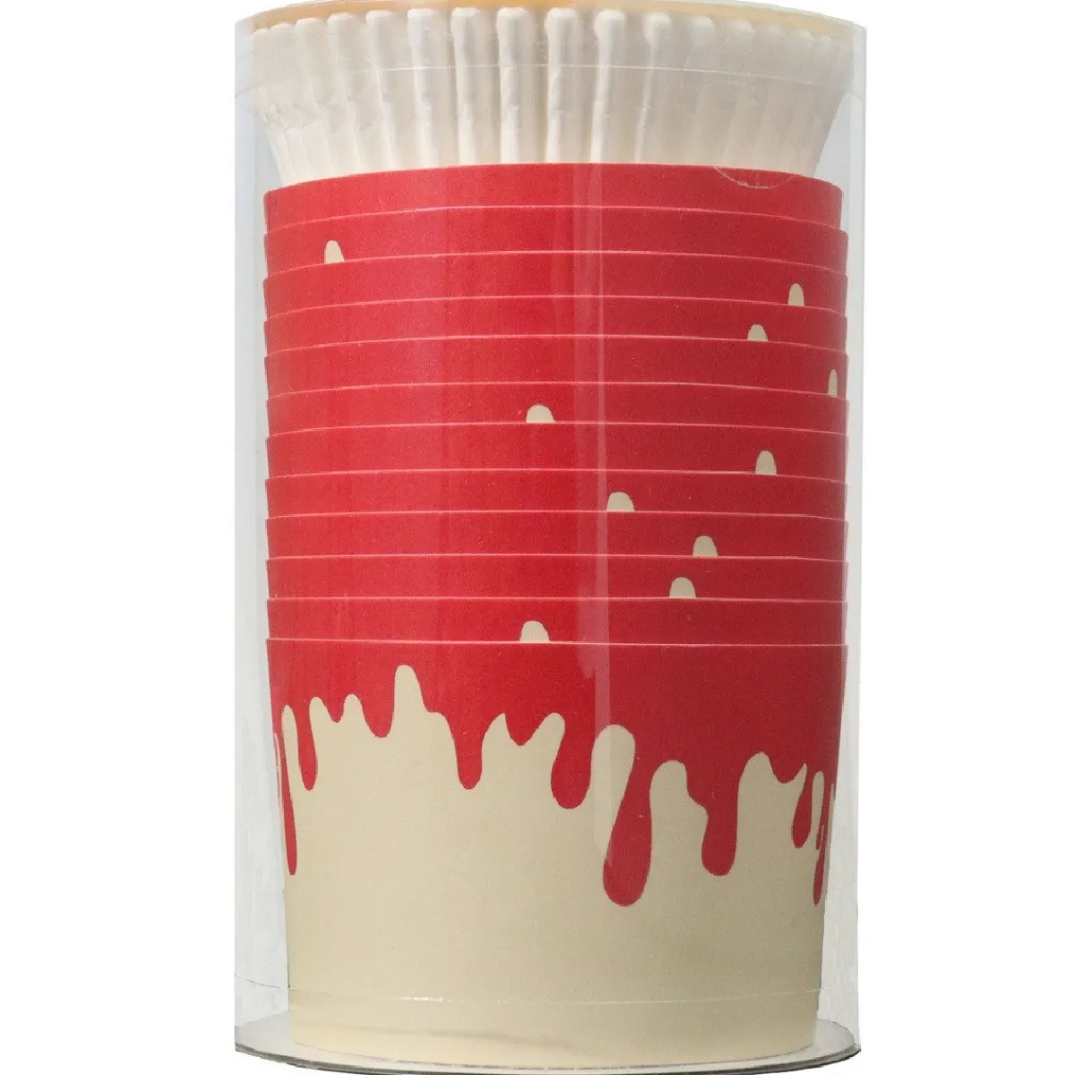 PME Halloween Cupcake Vormpjes Druppelend Bloed Ø45mm 12st** Outlet