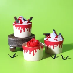 PME Halloween Cupcake Vormpjes Druppelend Bloed Ø45mm 12st** Outlet