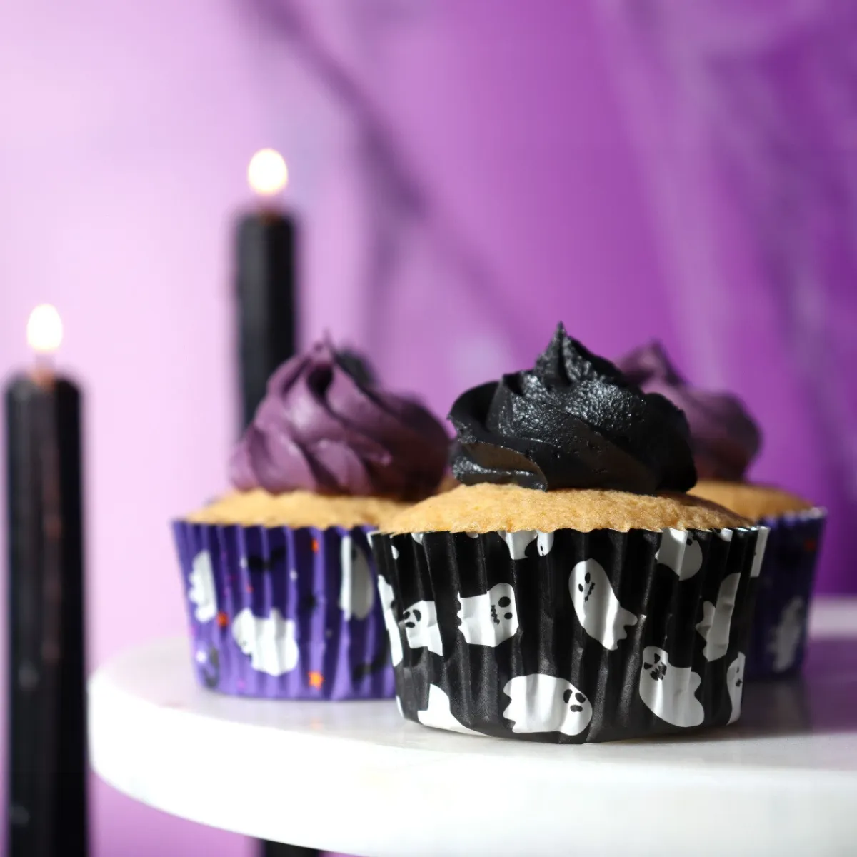 PME Halloween Cupcake Vormpjes Griezelige Geesten Ø52mm 60st Outlet