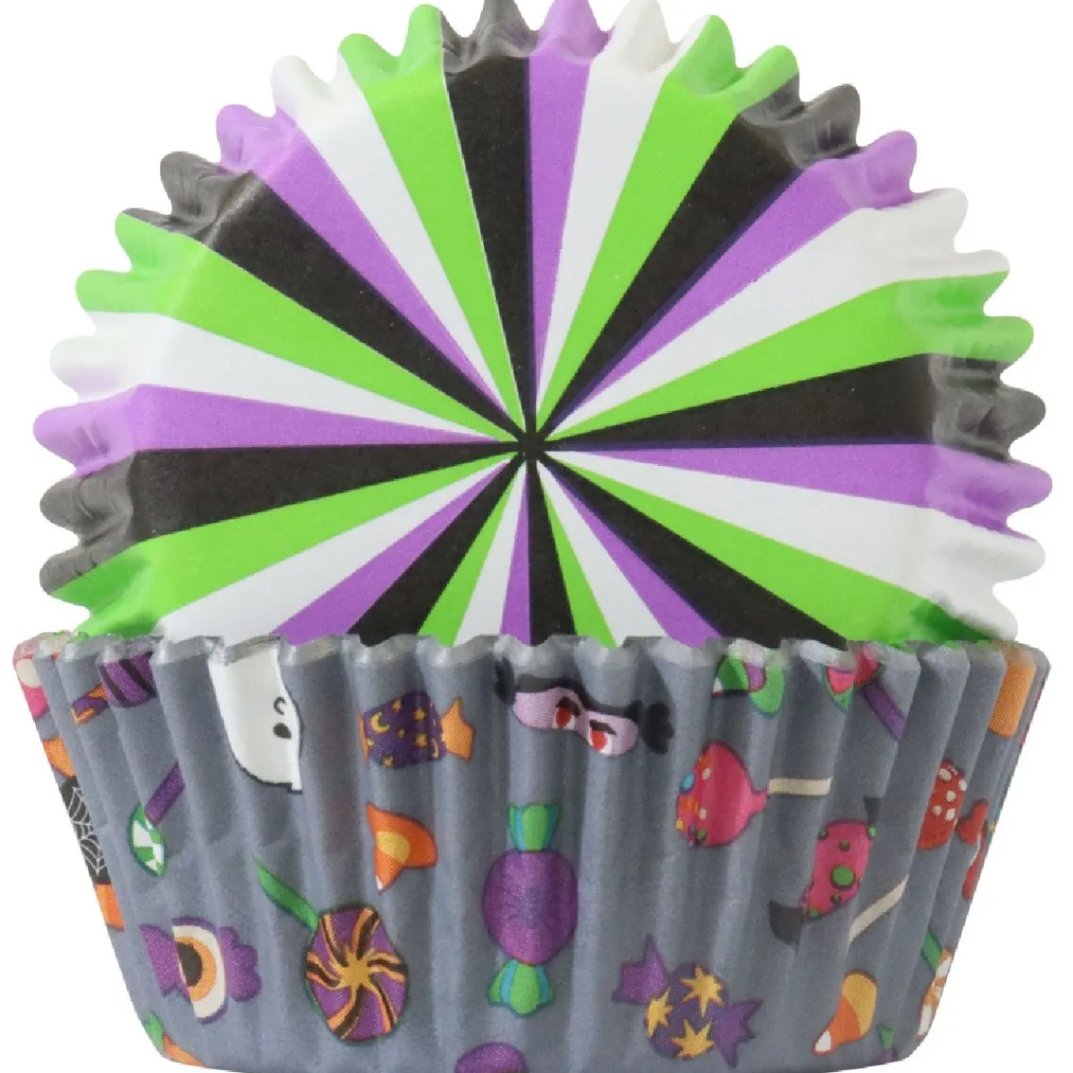 PME Halloween Cupcake Vormpjes Trick or Sweet Ø52mm 60st. New