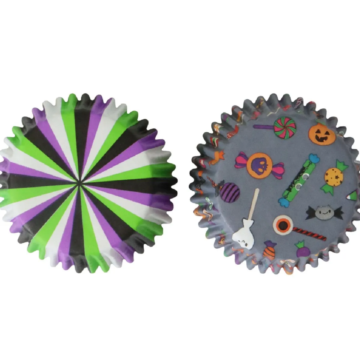 PME Halloween Cupcake Vormpjes Trick or Sweet Ø52mm 60st. New