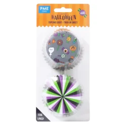 PME Halloween Cupcake Vormpjes Trick or Sweet Ø52mm 60st. New