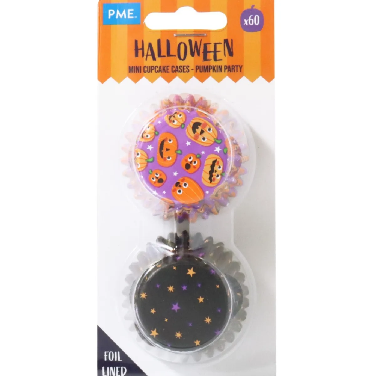 PME Halloween Mini Cupcake Vormpjes Pompoenfeest Ø33mm 60st. Sale