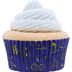 PME Harry Potter Cupcake Vormpjes Folie Goud Ø52mm 30st.