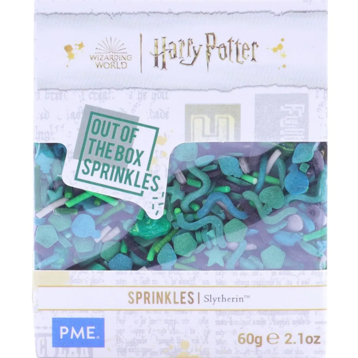 PME Harry Potter Zwadderich Sprinkle Mix 60g Clearance