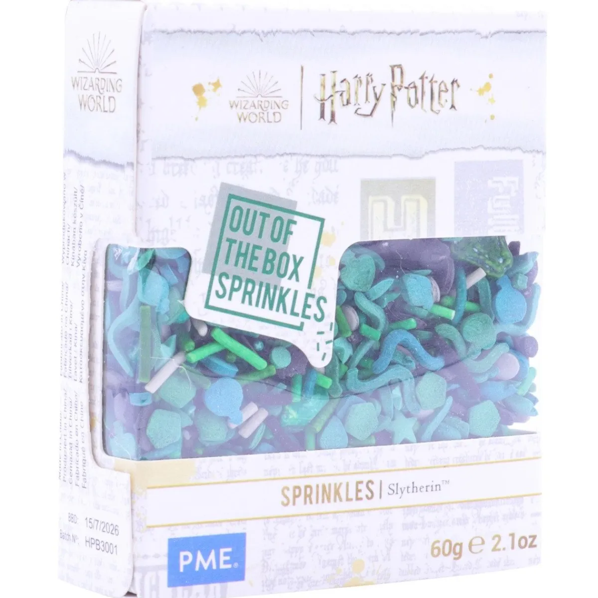 PME Harry Potter Zwadderich Sprinkle Mix 60g Clearance