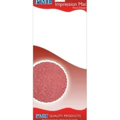 PME Impression Mat Floral Design
