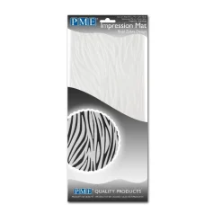 PME Impression Mat Zebra Design New
