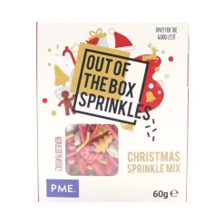 PME Kerst Sprinkle Mix (Out of the Box) 60g New