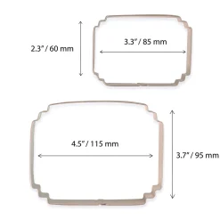 PME Koekjes Uitsteker Plaque Style 7 Set/2 Discount