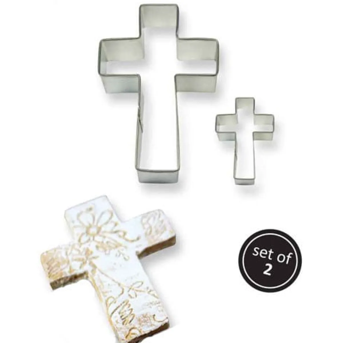 PME Koekjes uitstekerset Kruis set/2 Outlet