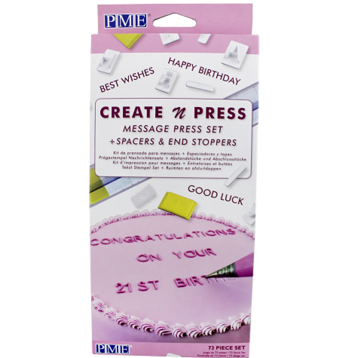 PME Letters- en Cijfers stempelset Outlet