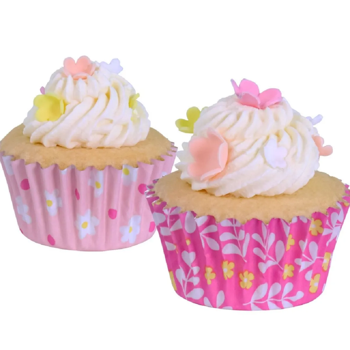 PME Mini Cupcake Vormpjes Bloemen Ø33mm 60st. New