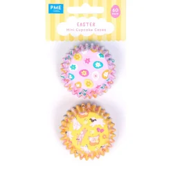 PME Mini Cupcake Vormpjes Pasen Ø33mm 60st.