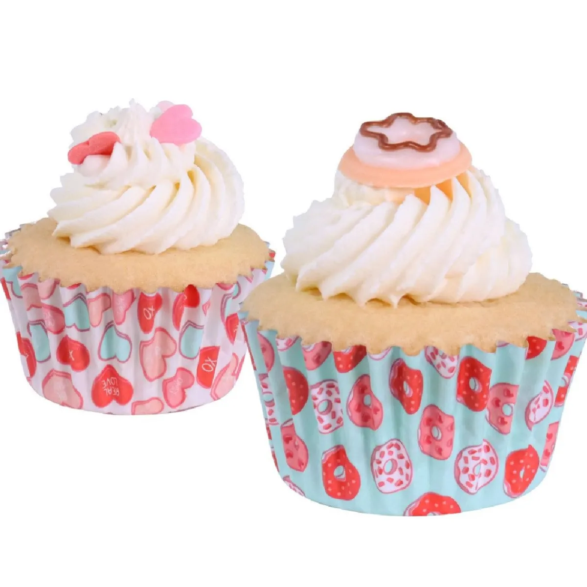 PME Mini Cupcake Vormpjes Pretty Sweet Ø33mm 60st. Discount