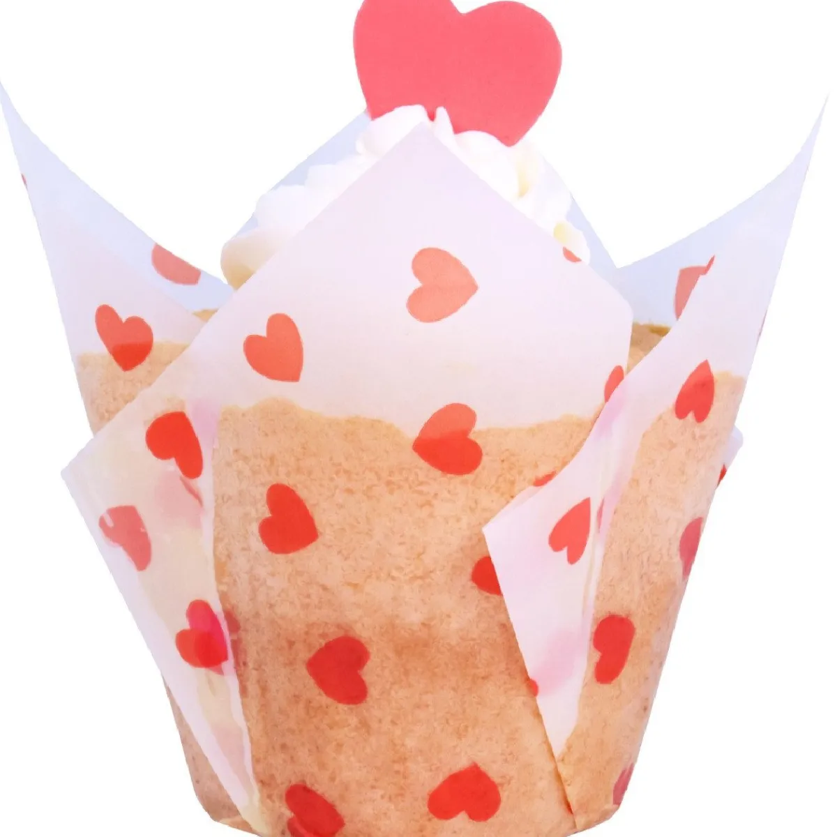 PME Muffin Cups Hartjes 24st. Sale