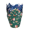 PME Muffin Cups Kerstman 24st Discount