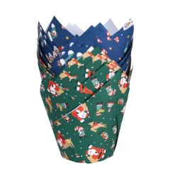 PME Muffin Cups Kerstman 24st Discount