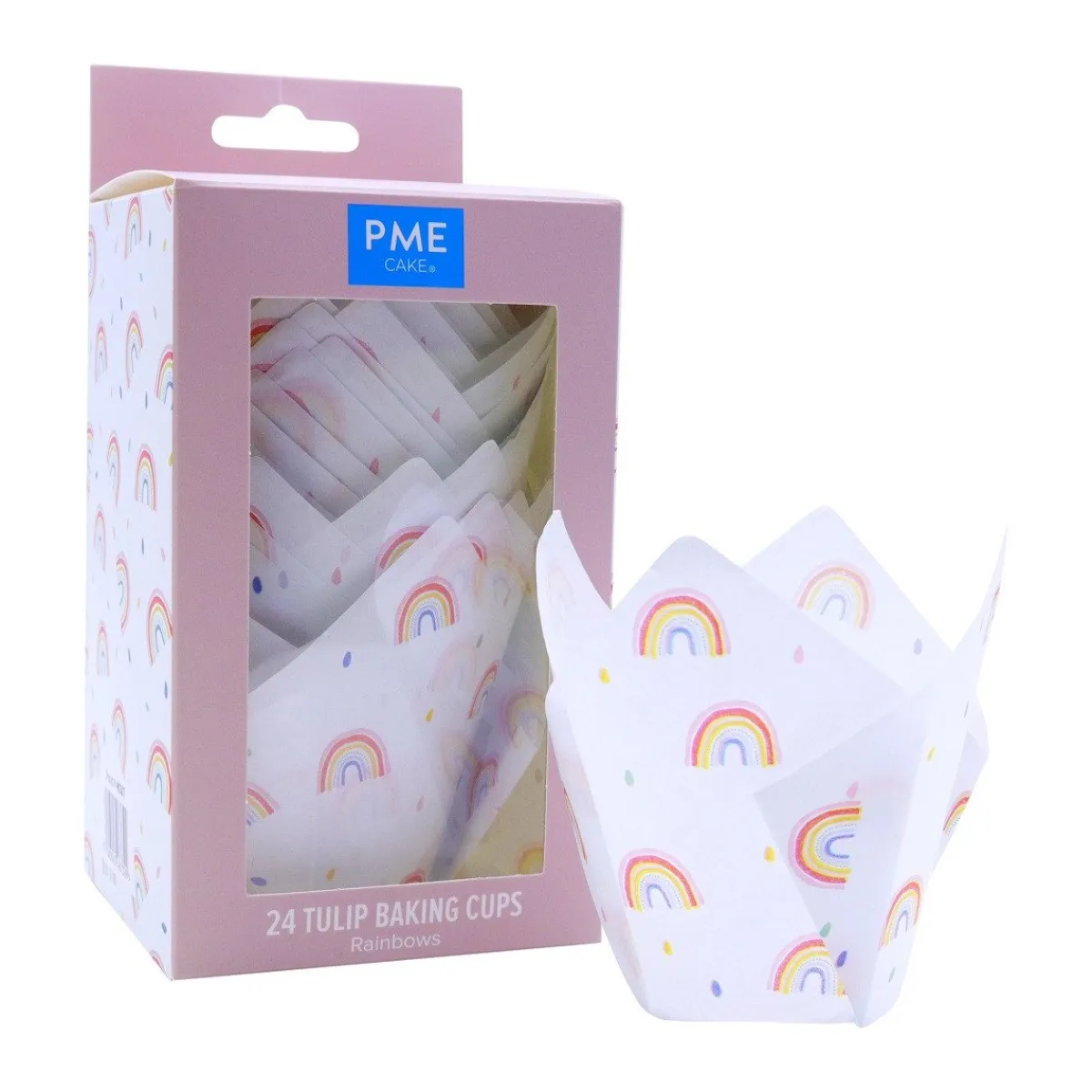 PME Muffin Cups Regenboog 24st Online