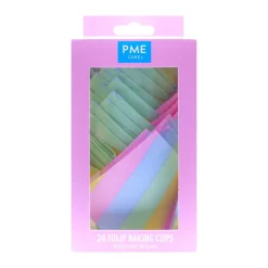 PME Muffin Cups Regenboog Strepen 24st Clearance
