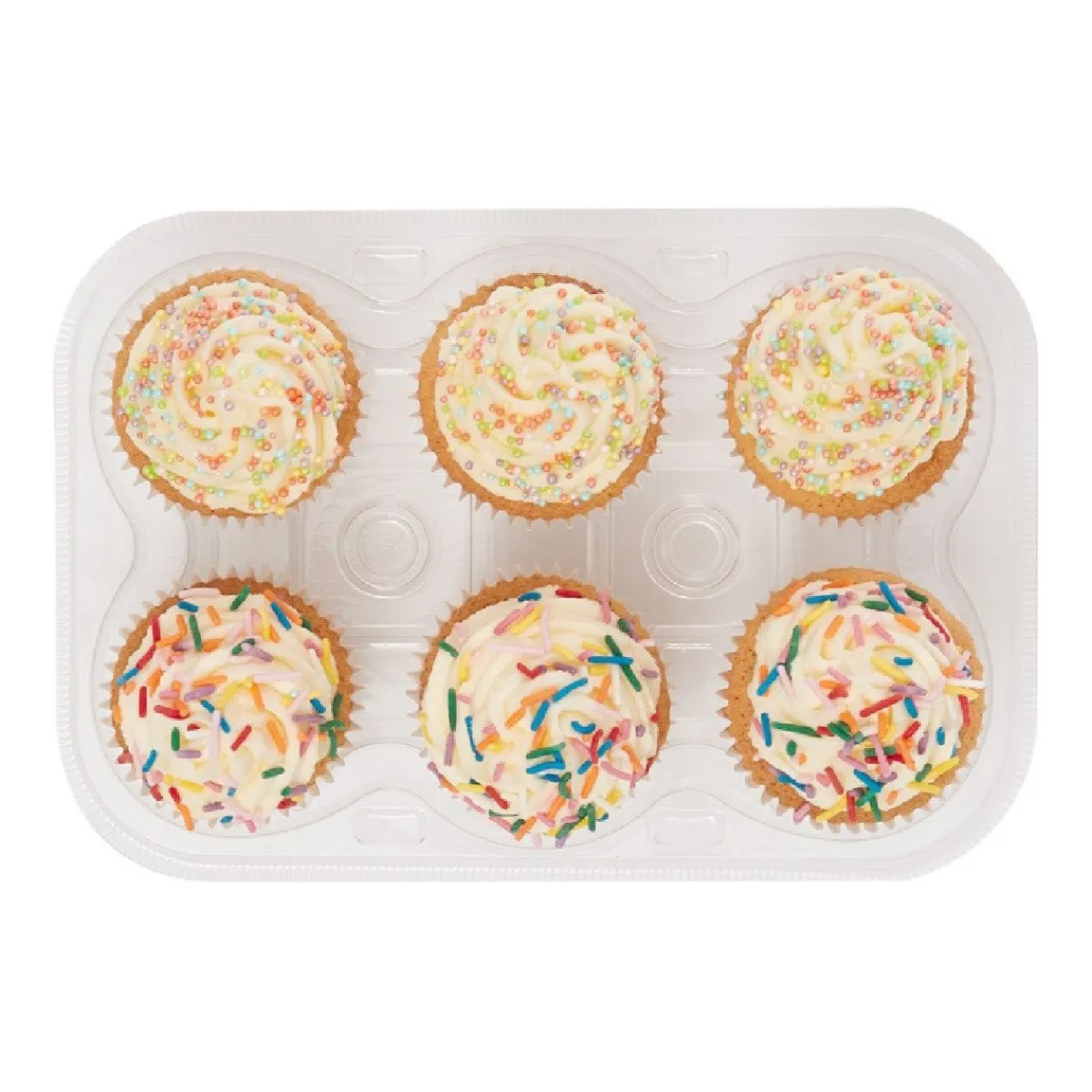 PME Plastic Cupcakehouders (6) Set/3 Best