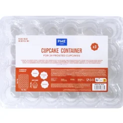 PME Plastic Cupcakehouders (24) Set/3 Online