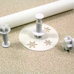 PME Plunger Cutter Mini Sneeuwvlok/IJskristal set/3 Outlet