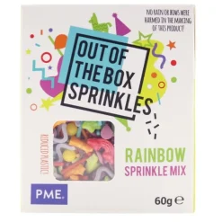 PME Regenboog Sprinkle Mix (Out of the Box) 60g Hot