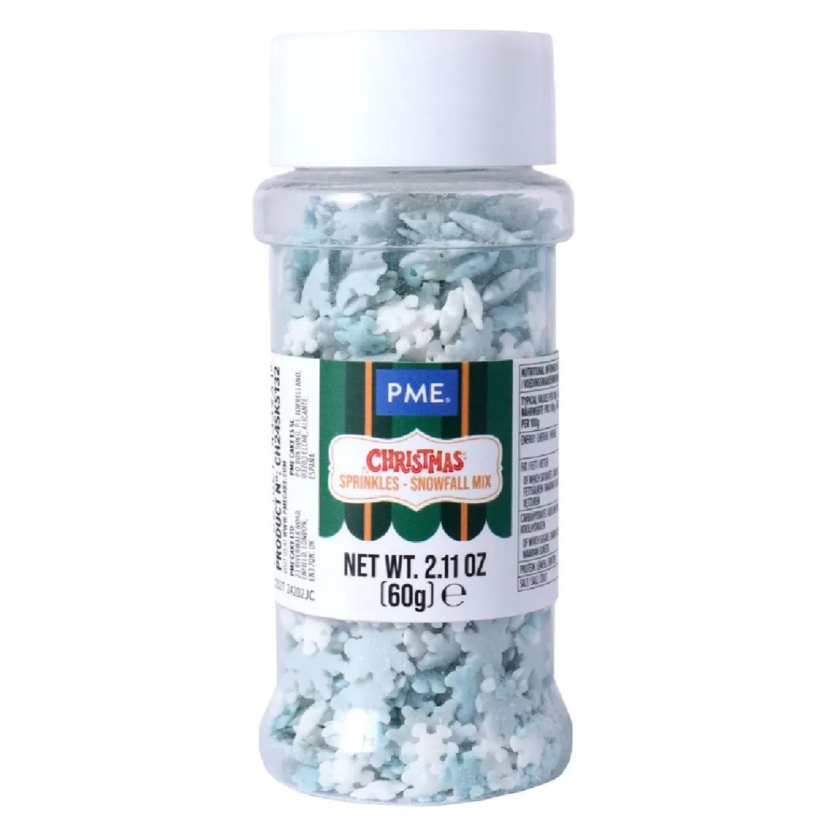 PME Sprinkle Mix Sneeuwvlokjes 60g Discount