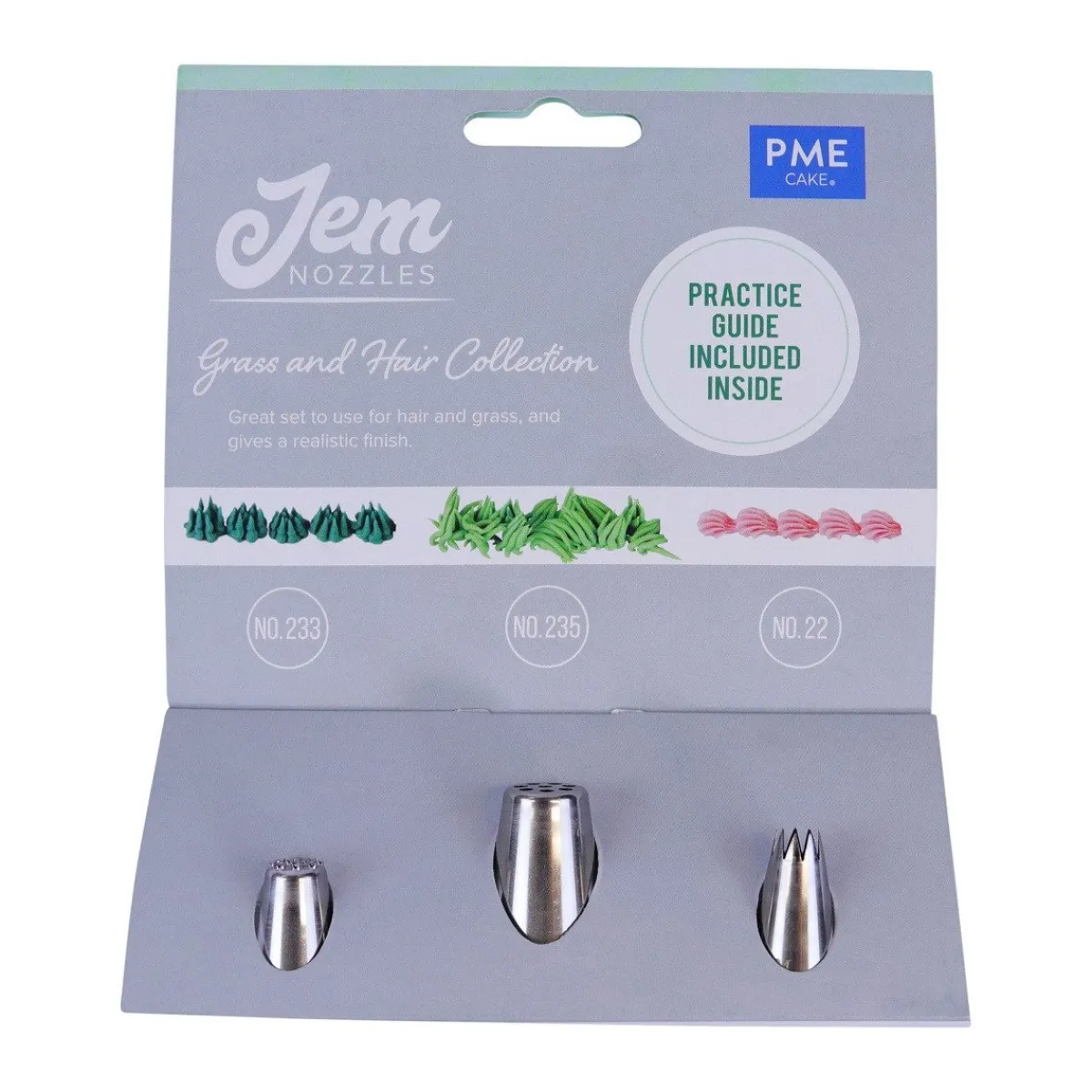 PME Spuitmondjes Gras & Haar Set/3 Outlet
