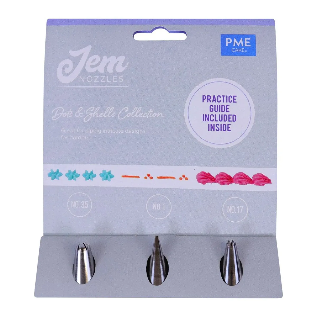 PME Spuitmondjes Stippen & Schelpen Set/3 Discount