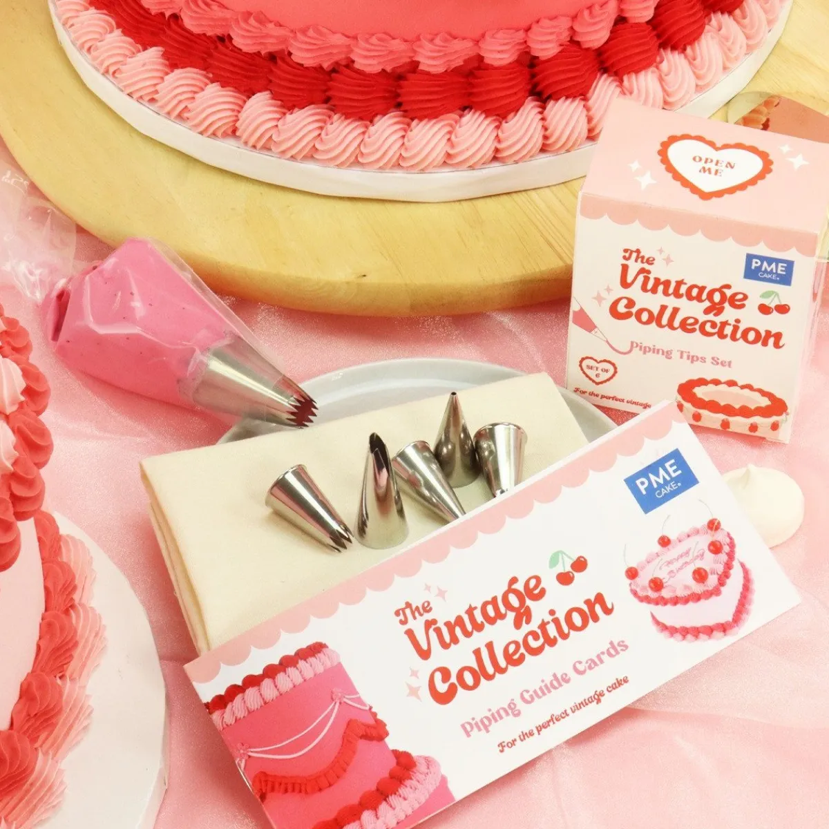 PME Spuitmondjes Vintage Set/6 Sale