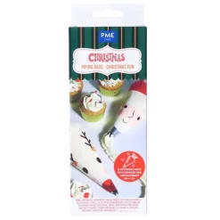 PME Spuitzakken Kerst 30cm 12 stuks** Hot